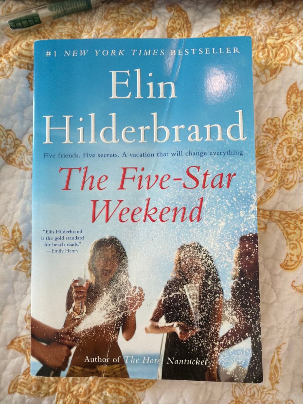 Paperback Book: The Five Star Weekend, Hilderbrand, Fiction, Vacation